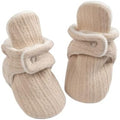 ohsofy Newborn Baby Cotton Booties Stay On Slipper Winter Warm Soft Shoes by ohsofy