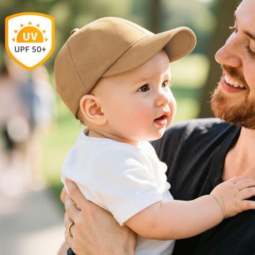 Durio Baby Baseball Cap UPF 50+ Infant Sun Hat Elastic Back 0-12 Months - Image 6