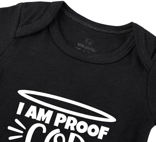 listery I'M Proof That God Answers Prayers Baby Bodysuit Baby Religious Infant - Image 4
