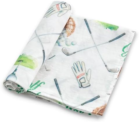 Baby Swaddle Blankets, Bamboo Muslin Receiving Blanket | 1-Pack, Lightweight & by IBESTOPIA