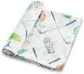 Baby Swaddle Blankets, Bamboo Muslin Receiving Blanket | 1-Pack, Lightweight & by IBESTOPIA