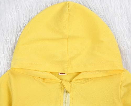 Imcute Baby Zip Up Hoodie, Unisex inflant Toddler Long Sleeve Sweatshirts - Image 5