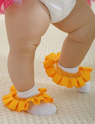 PrinceSasa Little Baby Girl Princess Lace Ruffles Socks Set - Image 2