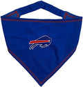 Pets First NFL Buffalo Bills TIE Bandana, Large/X-Large. Dog Bandana Scarf Bib by PETSFIRST