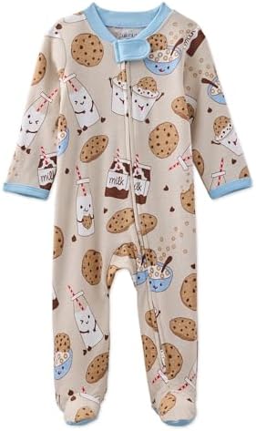 Butterblu Scout Sleep & Play 100% Organic Cotton Footed Zip Front PJs | GOTS by Butterblu