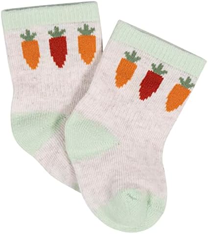 Gerber baby-girls 8-pair Wiggle Proof SockCasual Sock - Image 2