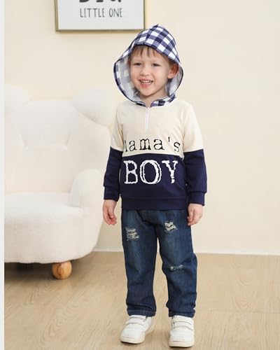 XUANHAO Baby Boy Clothes Toddler Outfits Hoodie Jeans Clothing 12 Months-5T - Image 3