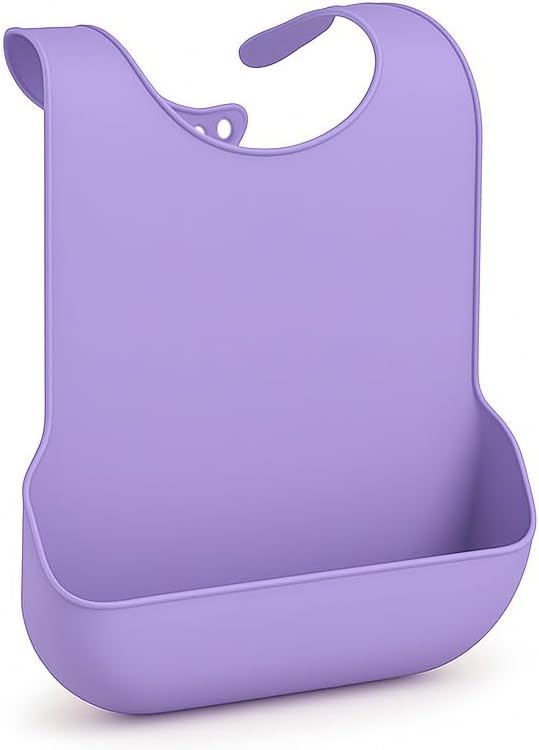 Silicone Adult Bib, Adjustable and Washable Bib - Image 9
