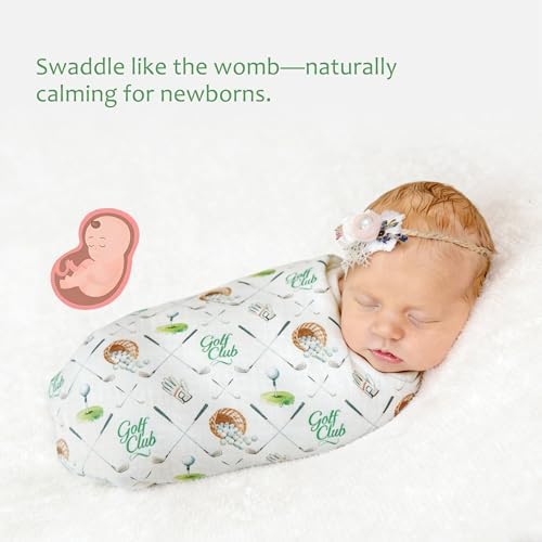Baby Swaddle Blankets, Bamboo Muslin Receiving Blanket | 1-Pack, Lightweight & - Image 4