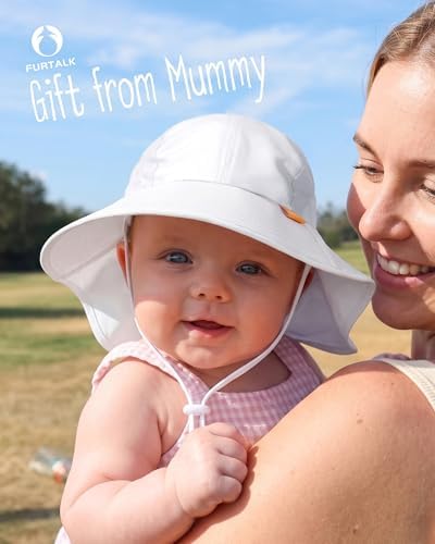 FURTALK Toddler Kids Sun Hat UPF 50+ Sun Protective Bucket Hat - Image 4