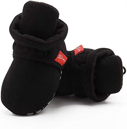 HsdsBebe Unisex Newborn Baby Cotton Booties Non-Slip Sole - Image 4