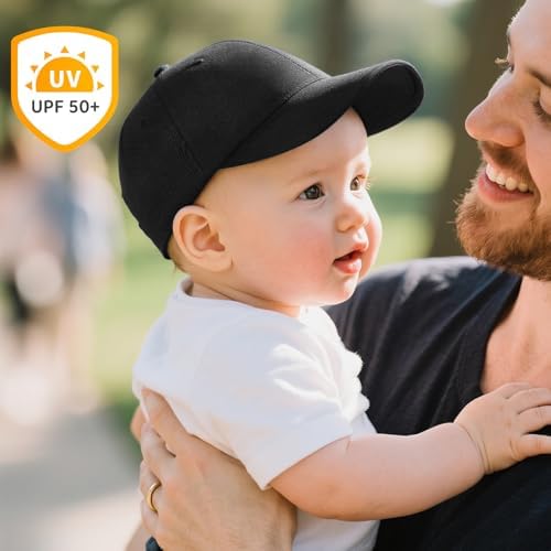 Durio Baby Baseball Cap UPF 50+ Infant Sun Hat Elastic Back 0-12 Months - Image 6