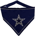 Pets First NFL Dallas Cowboys TIE Bandana, Small/Medium. Dog Bandana Scarf Bib by PETSFIRST