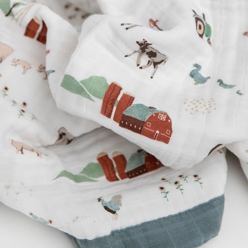 Little Unicorn Newborn Receiving Quilt | Ultra- Soft - Image 3