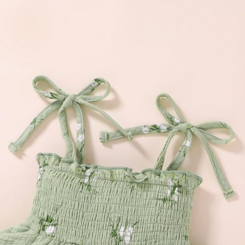 YOUNGER TREE Baby Girl Clothes Infant Summer Romper Dress Sleeveless Bodysuit - Image 5