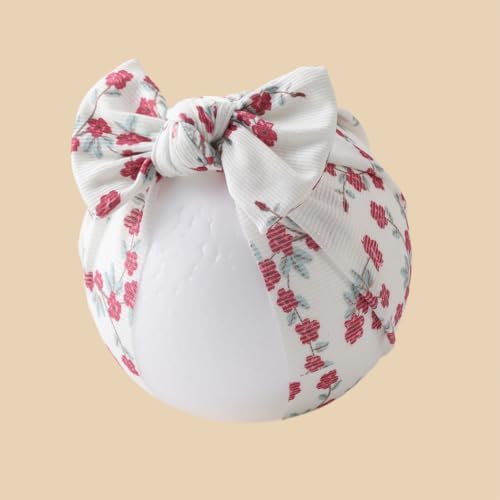 Baby Girls Hair Bow Knot Turban Hat Newborn Hospital Hats Infant Toddler Head - Image 4