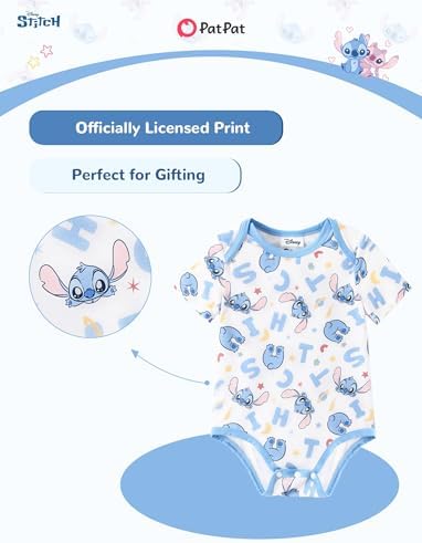 Disney Stitch Princess Marvel Spiderman Mickey and Friends Baby Girls Clothes - Image 5