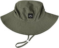 Baby Toddler Sun Hat, Kids Summer UPF 50+ Foldable Beach Bucket Hat by Bucaum