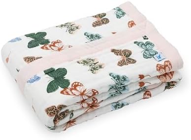 Little Unicorn Newborn Receiving Quilt | Ultra- Soft - Image 2