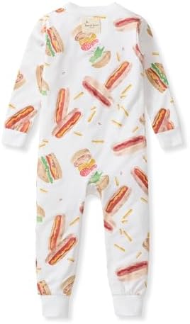 Burt's Bees Baby Honeysoft™Lyocell Footless Pajamas, One-Piece Snug Fit PJ | - Image 2