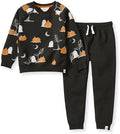 Burt's Bees Baby Boys Shirt and Pant Set, Long Sleeve Top & Bottom Outfit Bundle by BurtsBeesBaby