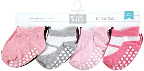 Hudson Baby Unisex Baby Non-Skid No-Show Socks - Image 2