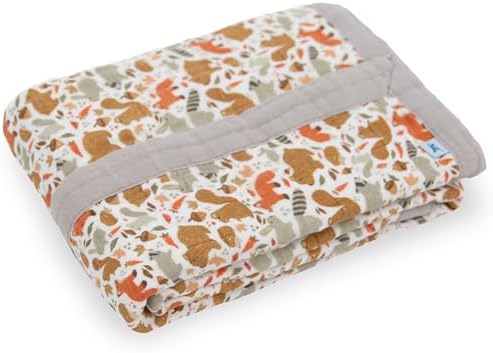 Little Unicorn Newborn Receiving Quilt | Ultra- Soft - Image 2