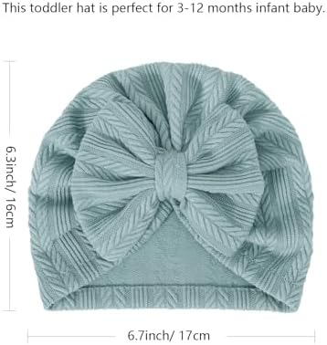 AQOKKA Newborn Baby Girl Hats - Image 2