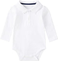 pureborn Baby Girls Boys Bodysuit Super Soft Cotton Romper 0-24 Months | by pureborn