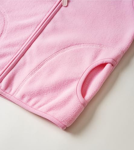 Toddler Boys Girls Fleece Jacket Lightweight Fall Spring 2-12 Years - Image 5