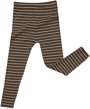AVAUMA Stripe Pattern Baby Boys Girls Pajama Set Kids Toddler Snug fit Ribbed - Image 5