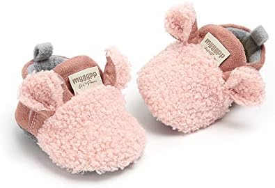 Baby Booties Cozy Fleece Slippers Soft Baby Shoes - Image 4