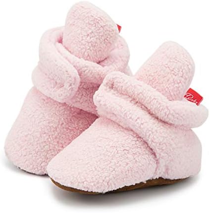 HsdsBebe Unisex Newborn Baby Cotton Booties Non-Slip Sole - Image 4
