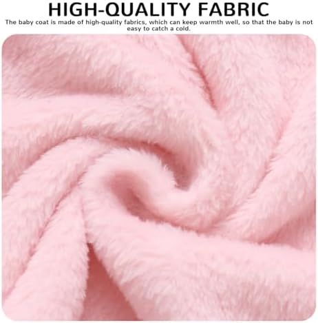 Baby Girl Winter Fleece Coat Toddler Boy Warm Jacket Infant Sweater Outwear - Image 6