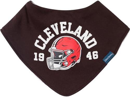 Gerber Baby Nfl Team Bandana Bibs and Burp Cloth Set - Image 3
