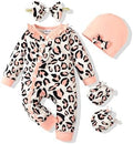 Mikrdoo Newborn Baby Girl Clothes Long Sleeve Romper by Mikrdoo
