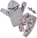 oklady Baby Girl Clothes, Hoodie Tops Floral Pant by Oklady