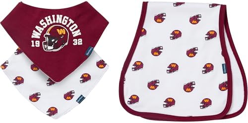 Gerber Baby Nfl Team Bandana Bibs and Burp Cloth Set by Gerber
