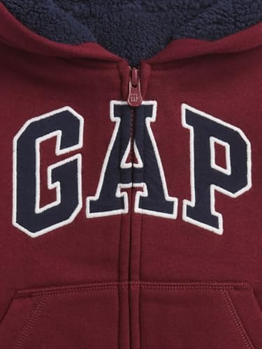 GAP Baby Boys' Cozy Logo Full Zip - Image 3