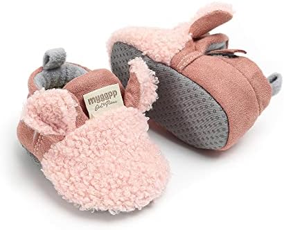 Baby Booties Cozy Fleece Slippers Soft Baby Shoes - Image 5