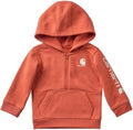 Carhartt Kid's CA6873 Half-Zip Logo Sweatshirt by Carhartt