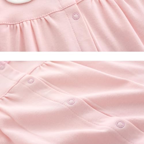 Infant Baby Girl Long Sleeve Romper Cotton Cute Style Newborn Toddler Jumpsuit - Image 4