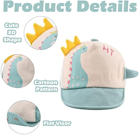 JANGANNSA Baby Duck Cap Infant Kids Sun Hat Bear Cute Cartoon Caps Spring Summer - Image 4