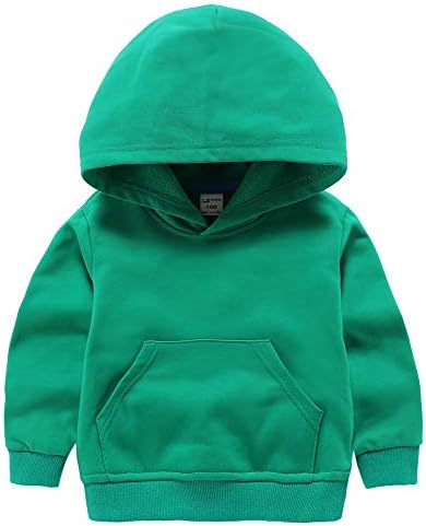 Ding-dong Baby Toddler Kid Boy Girl Solid Casual Pocket Hoodie Sweatershirt by Unknown