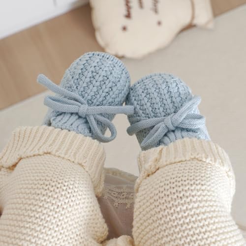 Baby Booties with Hat Set - Image 6