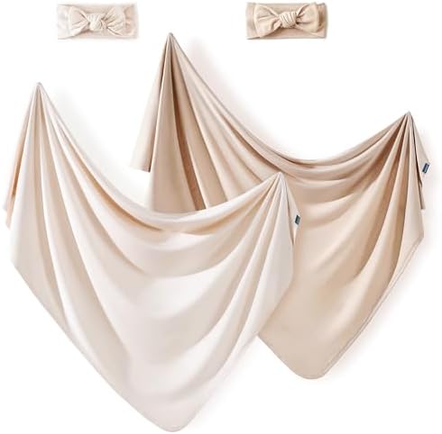 GRSSDER Newborn Swaddle Blanket Set by BUYNOW