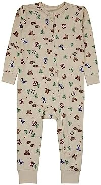 Hanes Baby Pure Comfort Organic Long Sleeve Footless Sleep N' Play, Infant by Hanes