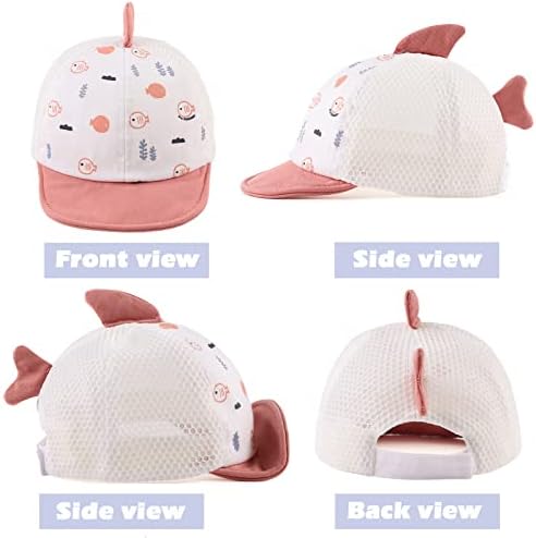 JANGANNSA Baby Duck Cap Infant Kids Sun Hat Bear Cute Cartoon Caps Spring Summer - Image 2