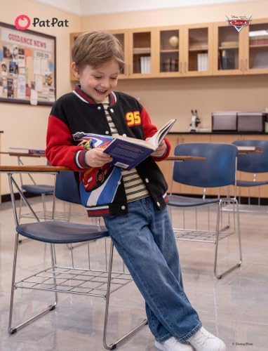 Disney Bomber Jacket Spider Man Marvel Toy Story Cars Varsity Cardigan2-13Y - Image 5