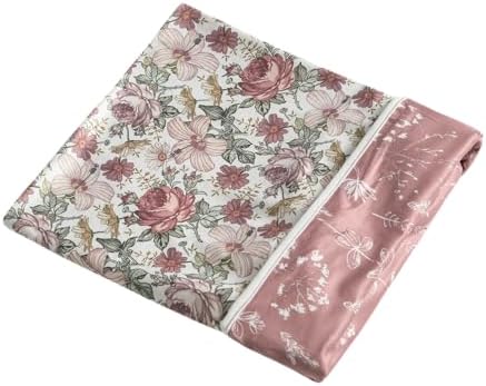 Little Jump Stretchy Jersey Knit Swaddle Blankets, Premium Cotton Floral Baby - Image 6